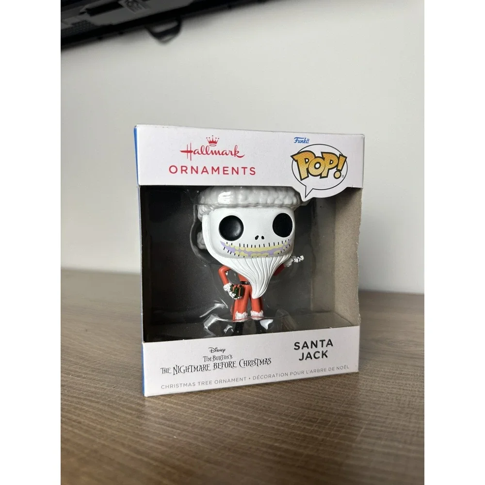 Hallmark Disney The Nightmare Before Christmas Santa Jack Funko POP Ornament